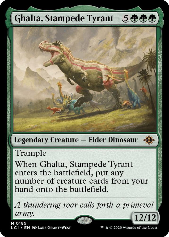 Ghalta, Stampede Tyrant - 185: The Lost Caverns of Ixalan