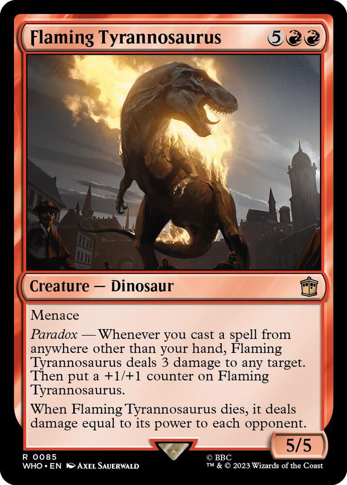 Flaming Tyrannosaurus - 85: Universes Beyond: Doctor Who