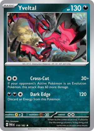 Yveltal - 118/182: SV04: Paradox Rift