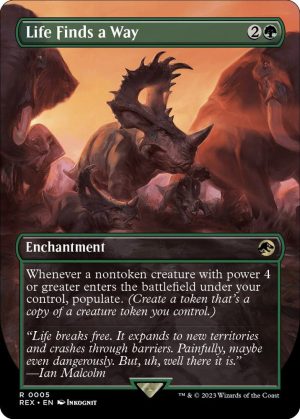 Life Finds a Way (Borderless) - 5: Universes Beyond: Jurassic World Collection