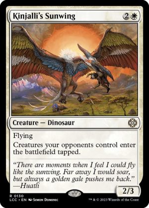 Kinjalli's Sunwing - 130: Commander: The Lost Caverns of Ixalan