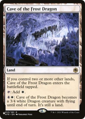 Cave of the Frost Dragon - 253/281: The List Reprints