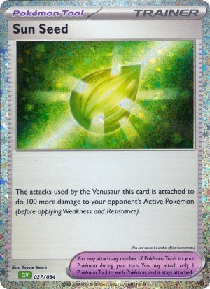 Sun Seed - 027/034: Trading Card Game Classic