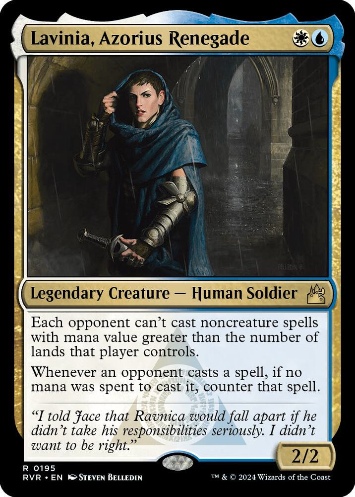 Lavinia, Azorius Renegade - 195: Ravnica Remastered