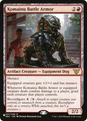 Komainu Battle Armor - 021/038: The List Reprints