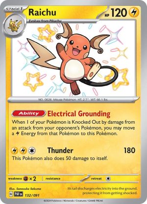 Raichu - 132/091: SV: Paldean Fates
