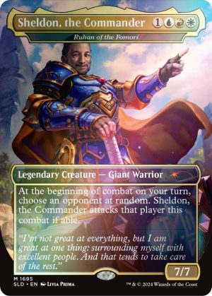 Sheldon, the Commander - 1695: Secret Lair Drop Series