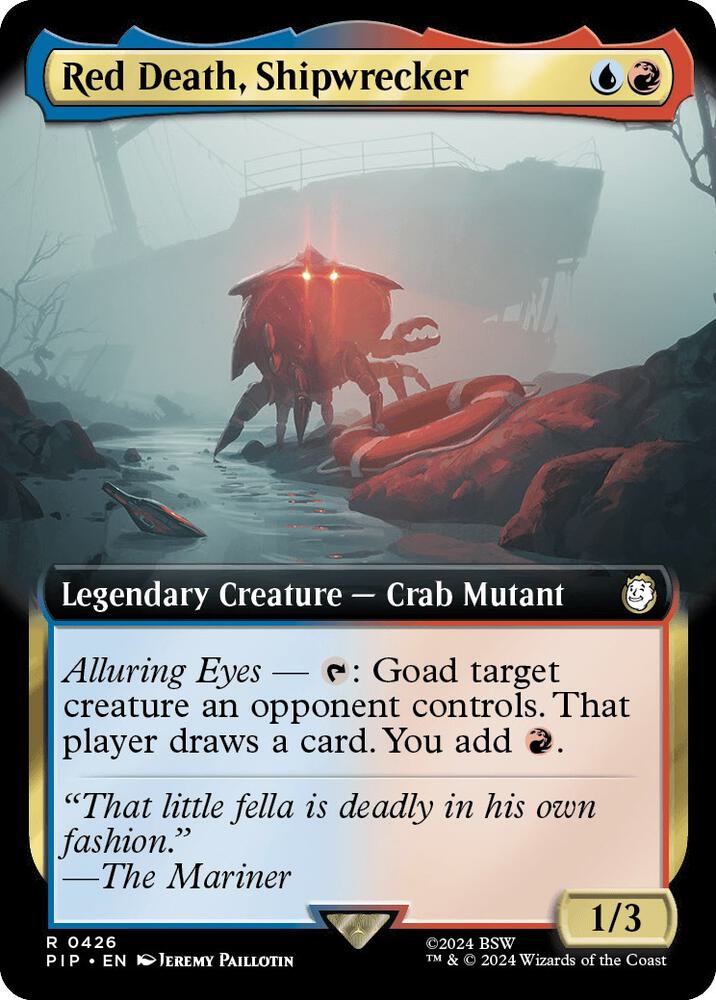 Red Death, Shipwrecker (Extended Art) - 426: Universes Beyond: Fallout