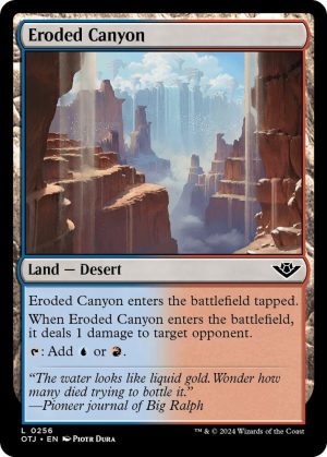 Eroded Canyon - 256: Outlaws of Thunder Junction