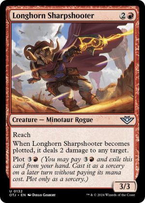 Longhorn Sharpshooter - 132: Outlaws of Thunder Junction