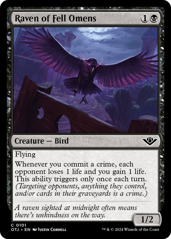 Raven of Fell Omens - 101: Outlaws of Thunder Junction