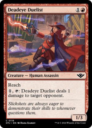 Deadeye Duelist - 119: Outlaws of Thunder Junction