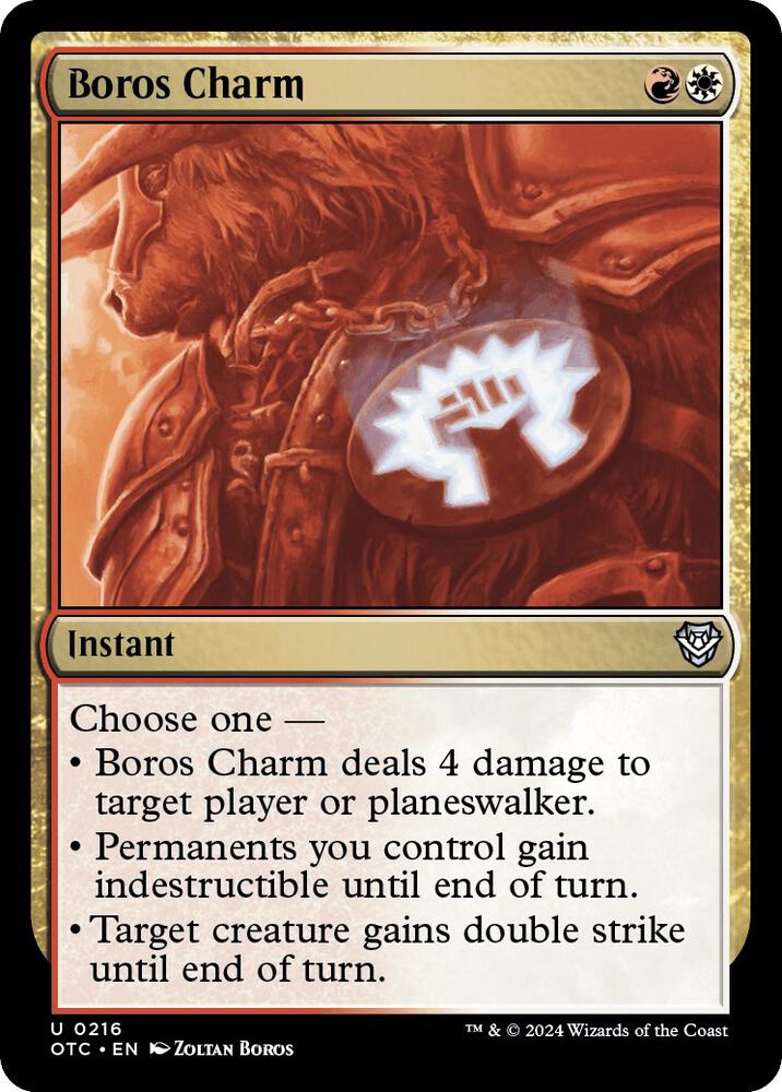 Boros Charm - 216: Commander: Outlaws of Thunder Junction
