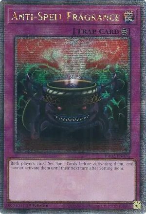Anti-Spell Fragrance (Quarter Century Secret Rare) - RA02-EN076: 25th Anniversary Rarity Collection II