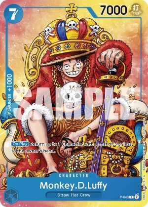 Monkey.D.Luffy (Convention Promo 2024) - P-043: One Piece Promotion Cards
