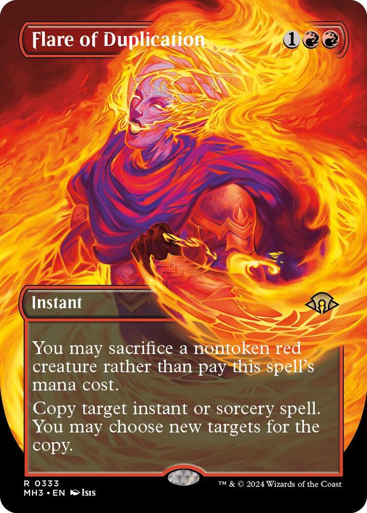 Flare of Duplication (Borderless) - 333: Modern Horizons 3