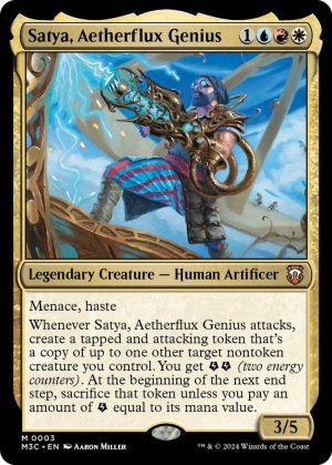 Satya, Aetherflux Genius - 3: Commander: Modern Horizons 3