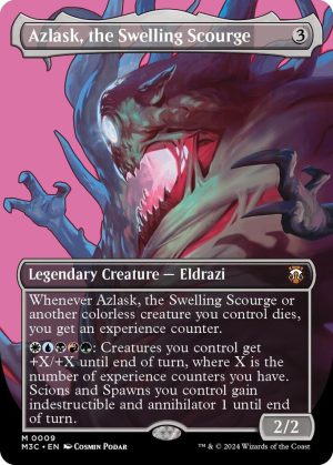 Azlask, the Swelling Scourge (Borderless) - 9: Commander: Modern Horizons 3