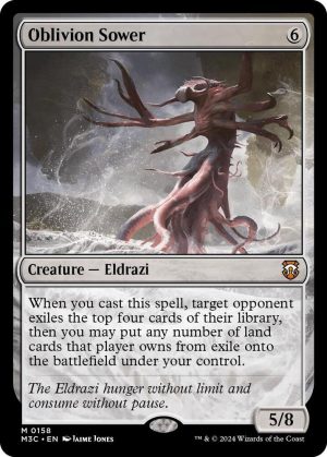 Oblivion Sower (Ripple Foil) - 158: Commander: Modern Horizons 3