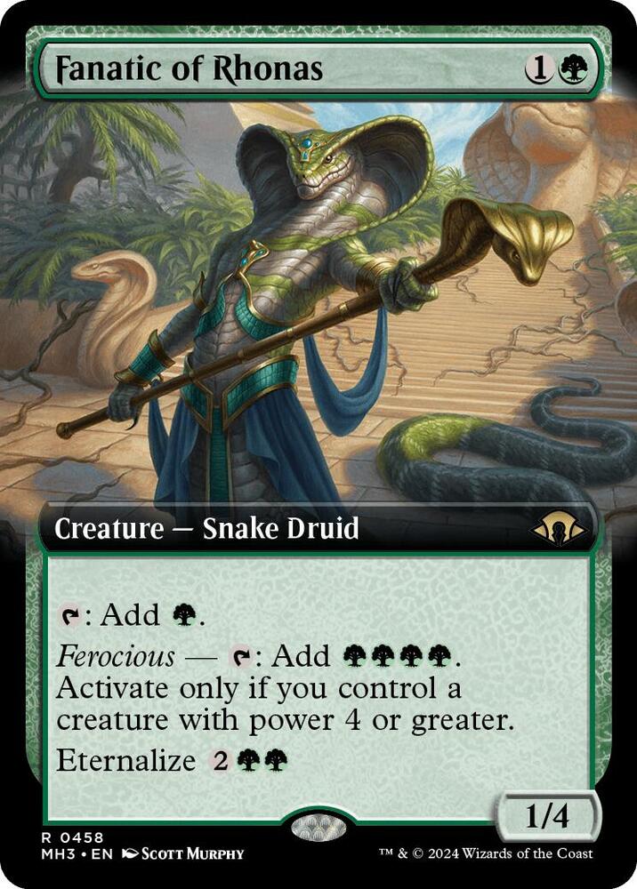 Fanatic of Rhonas (Extended Art) - 458: Modern Horizons 3