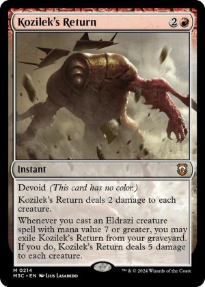 Kozilek's Return (Ripple Foil) - 214: Commander: Modern Horizons 3