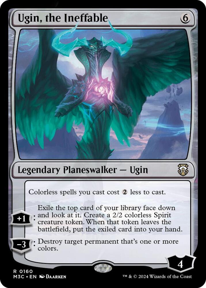 Ugin, the Ineffable (Ripple Foil) - 160: Commander: Modern Horizons 3