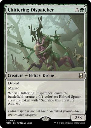 Chittering Dispatcher (Ripple Foil) - 63: Commander: Modern Horizons 3