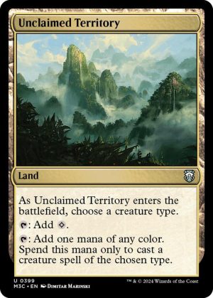 Unclaimed Territory (Ripple Foil) - 399: Commander: Modern Horizons 3