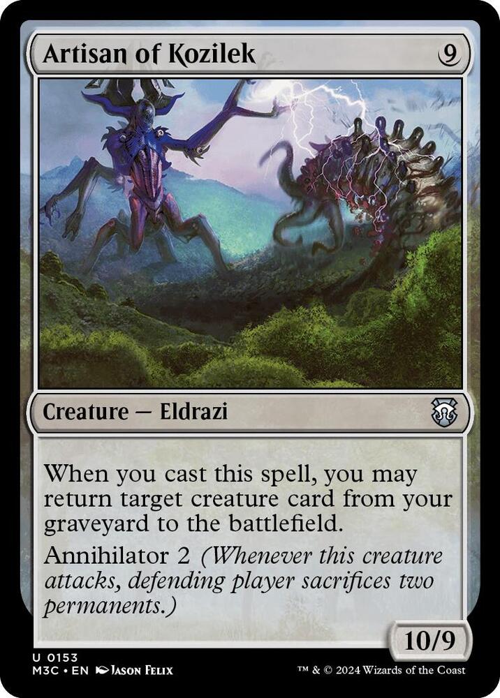 Artisan of Kozilek (Ripple Foil) - 153: Commander: Modern Horizons 3
