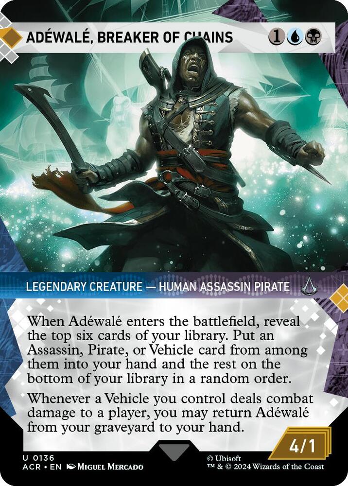Adewale, Breaker of Chains (Showcase) - 136: Universes Beyond: Assassin's Creed