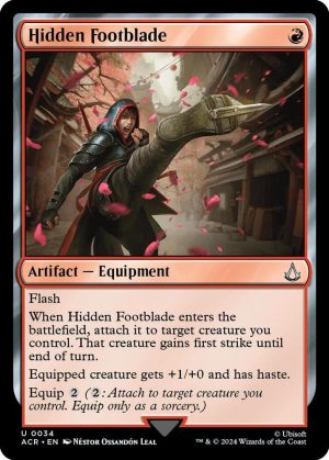 Hidden Footblade - 34: Universes Beyond: Assassin's Creed