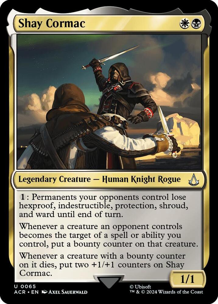 Shay Cormac - 65: Universes Beyond: Assassin's Creed