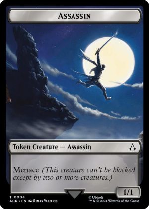 Assassin // Treasure Double - 4 // 6: Universes Beyond: Assassin's Creed