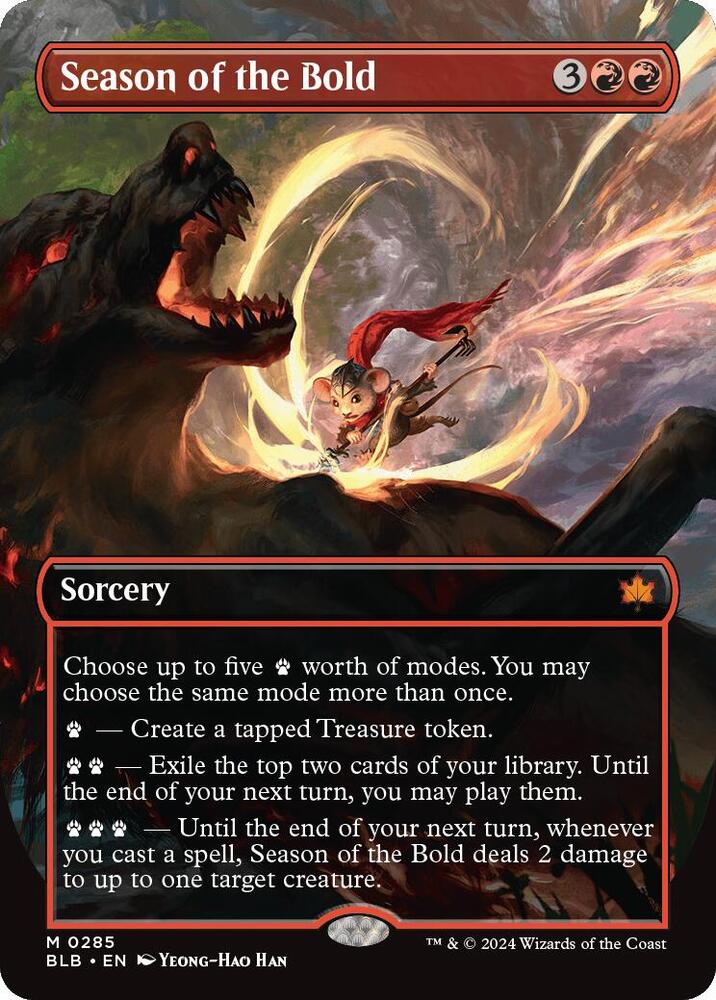 Season of the Bold (Borderless) - 285: Bloomburrow