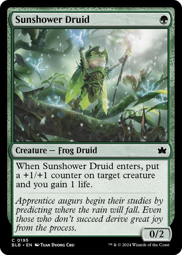 Sunshower Druid - 195: Bloomburrow