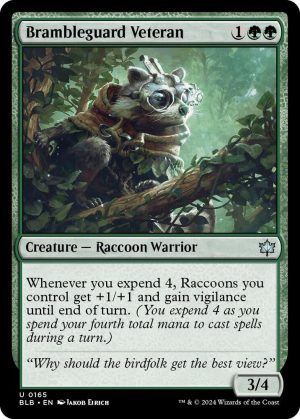 Brambleguard Veteran - 165: Bloomburrow