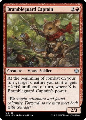 Brambleguard Captain - 127: Bloomburrow