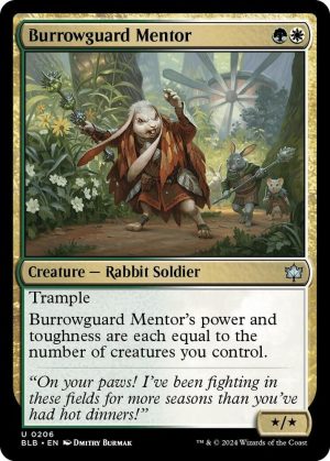 Burrowguard Mentor - 206: Bloomburrow