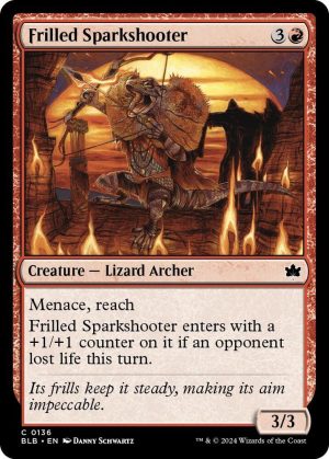 Frilled Sparkshooter - 136: Bloomburrow
