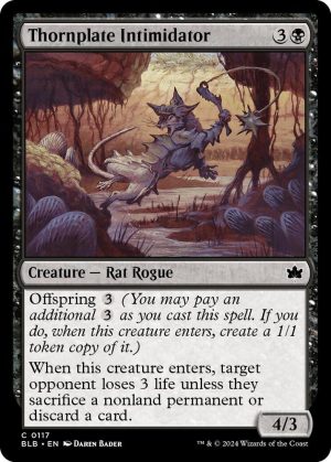 Thornplate Intimidator - 117: Bloomburrow