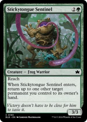 Stickytongue Sentinel - 193: Bloomburrow