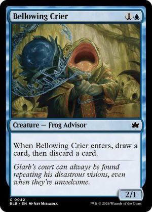 Bellowing Crier - 42: Bloomburrow