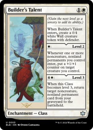 Builder's Talent - 5: Bloomburrow