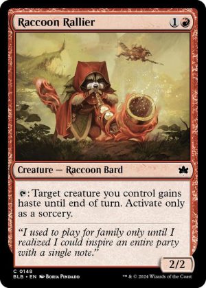 Raccoon Rallier - 148: Bloomburrow