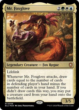 Mr. Foxglove - 6: Commander: Bloomburrow