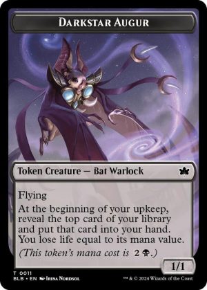 Darkstar Augur Token - 11: Bloomburrow