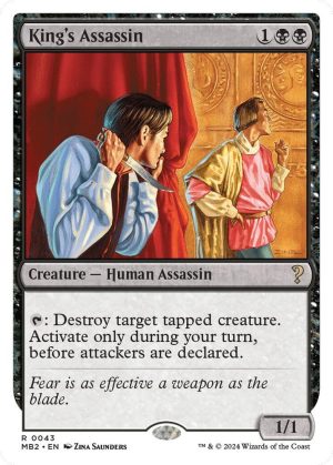 King's Assassin (White Border) - 43: Mystery Booster 2