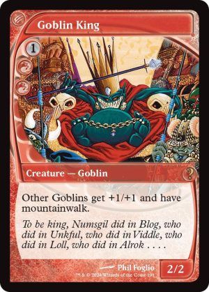Goblin King (Future Sight) - 191: Mystery Booster 2