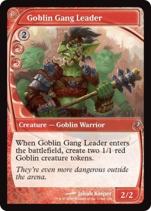 Goblin Gang Leader (Future Sight) - 144: Mystery Booster 2