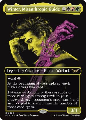 Winter, Misanthropic Guide (Showcase) - 365: Duskmourn: House of Horror